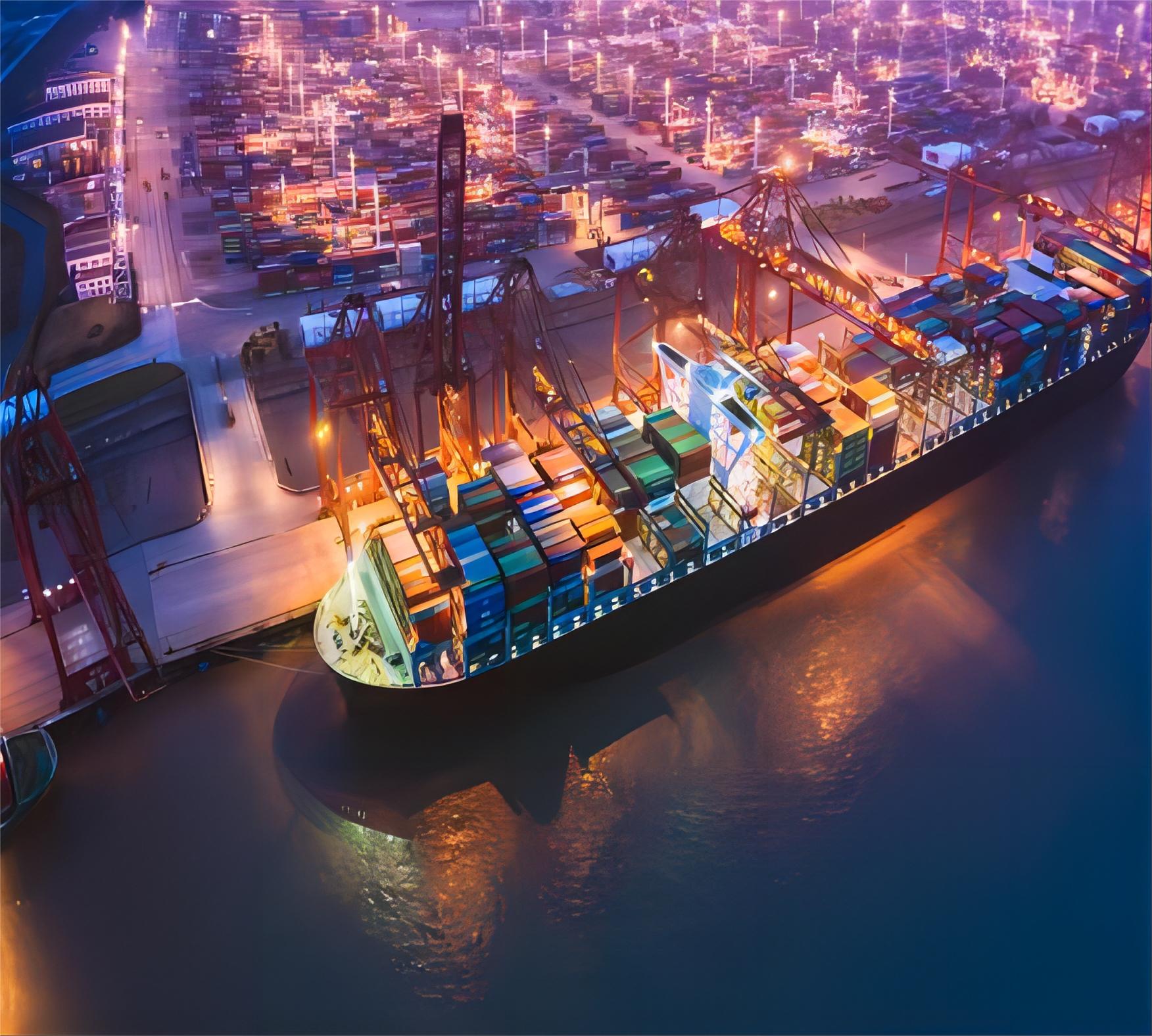 Logistics professional checking customs documentation