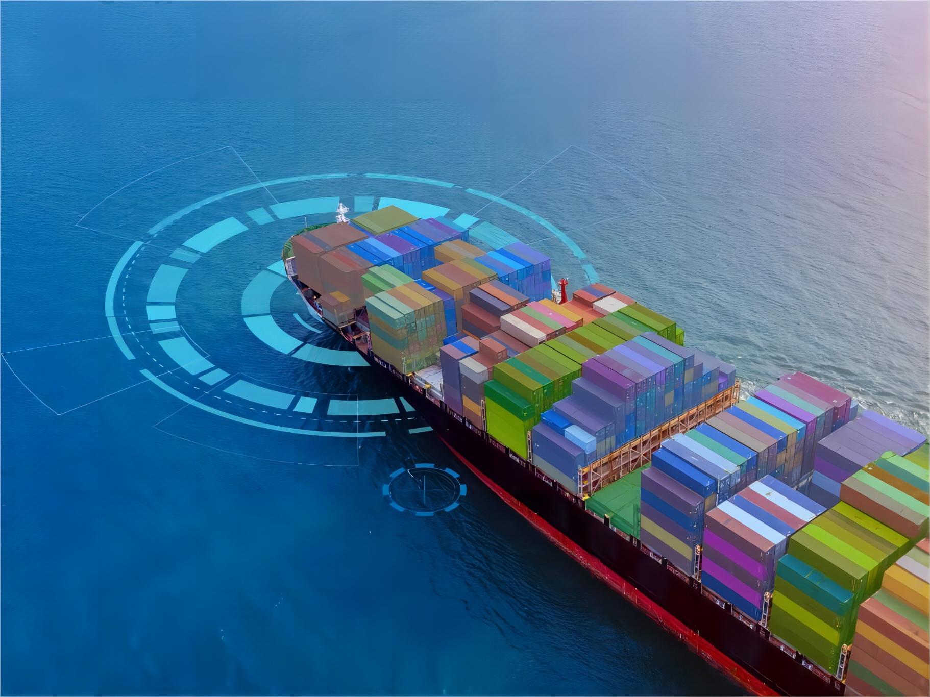 Professional logistics team managing international shipments