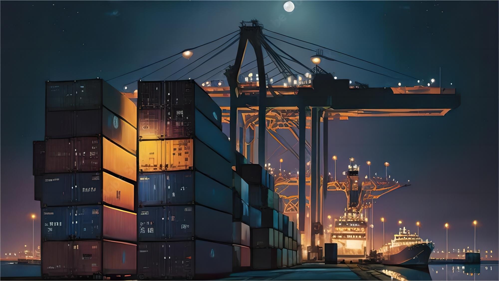 Express shipping courier delivering a package from China to Saudi Arabia