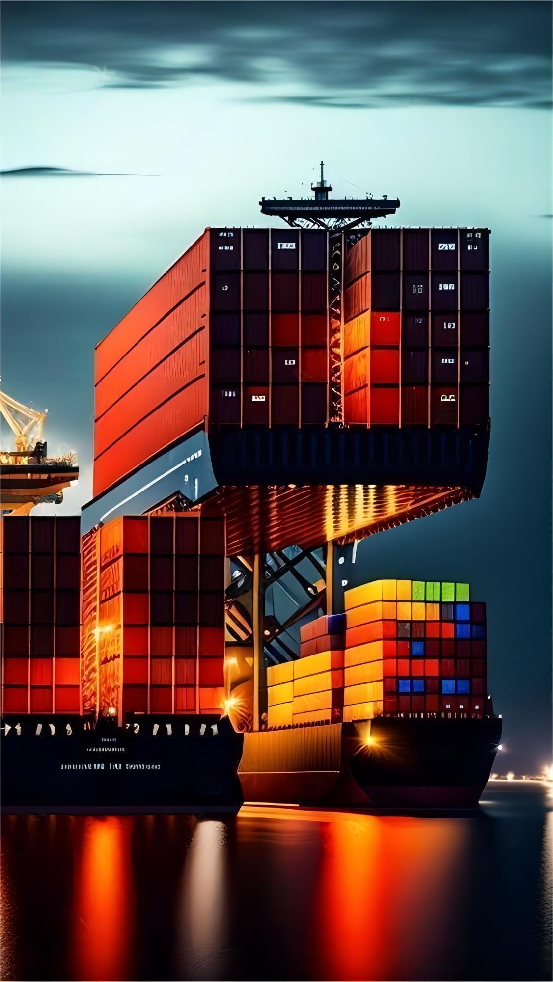 Comparison chart of sea freight vs air freight shipping costs