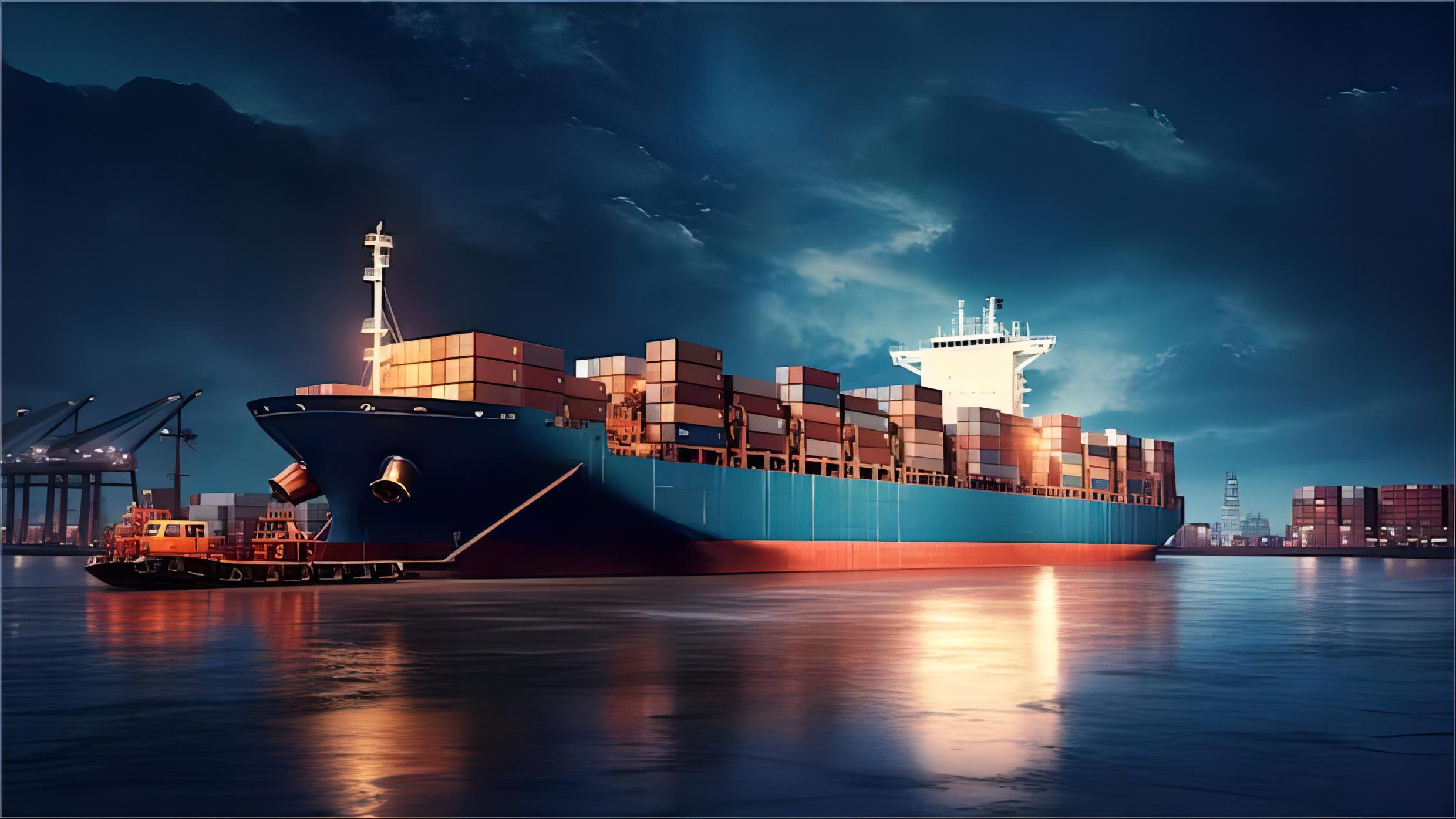 Professional logistics team coordinating sea freight china germany