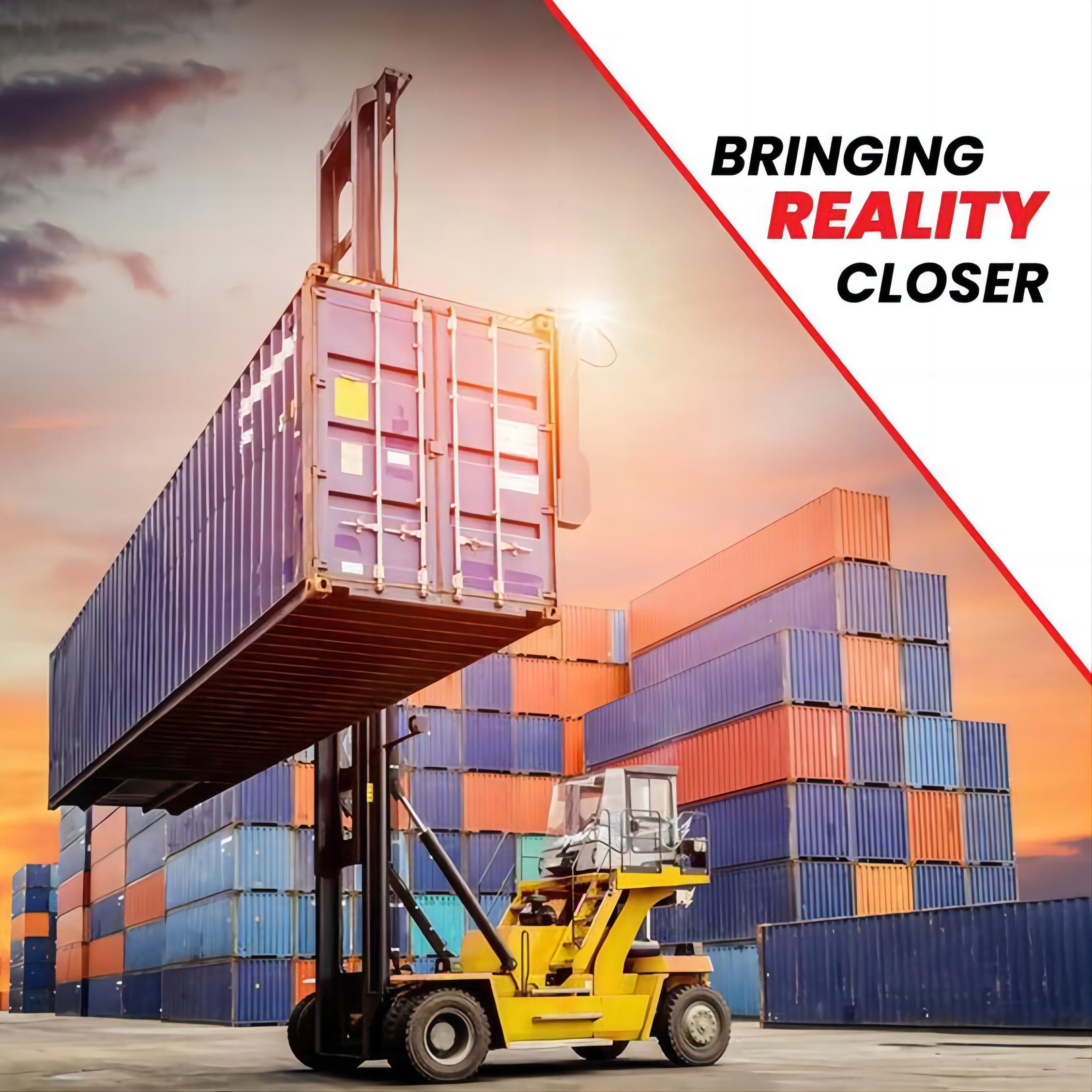 Case study illustration of logistics flow from Shenzhen to Riyadh