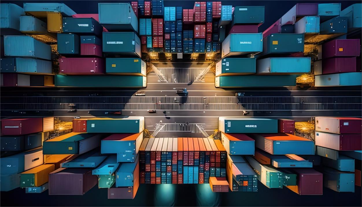Logistics professional coordinating express shipments