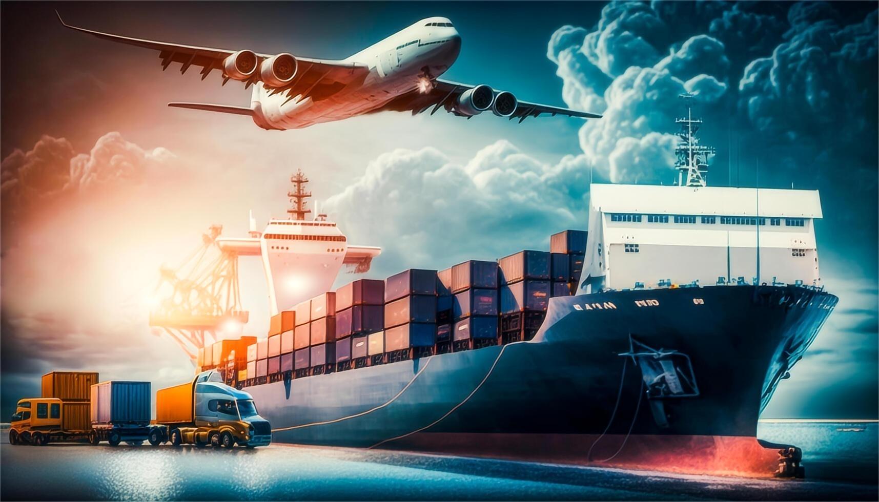 Global logistics route map for Amazon sellers