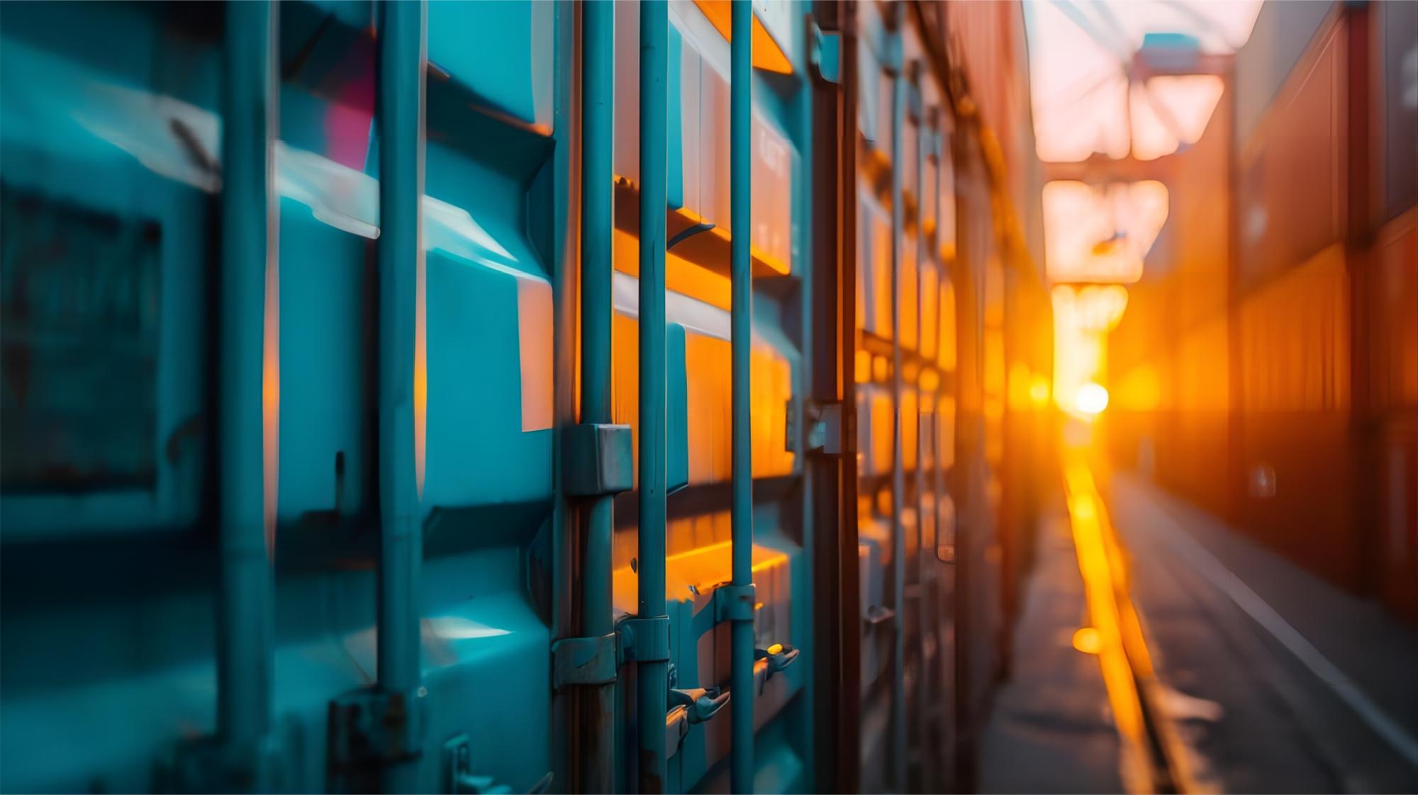 Professional logistics team handling customs documentation and cargo inspection