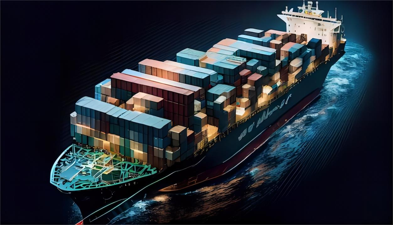 Comparison chart of sea and air freight shipping rates